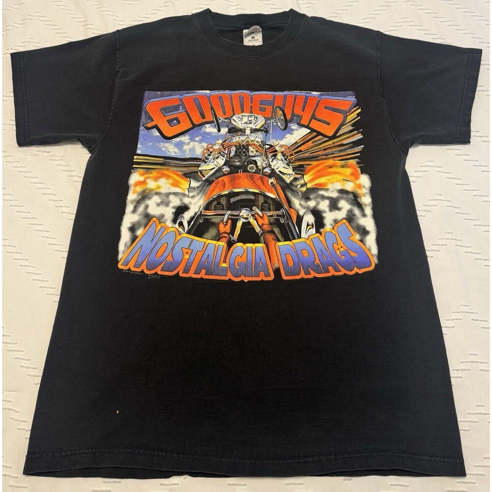 Good Guys Nostalgia Drags Car Show T Shirt Size Large Nascar Vintage 90’s Rare